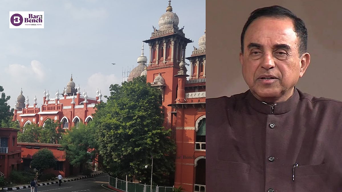 Madras High Court paves way for firm to proceed with defamation suit against Subramanian Swamy in Singapore High Court - Vimarsana News