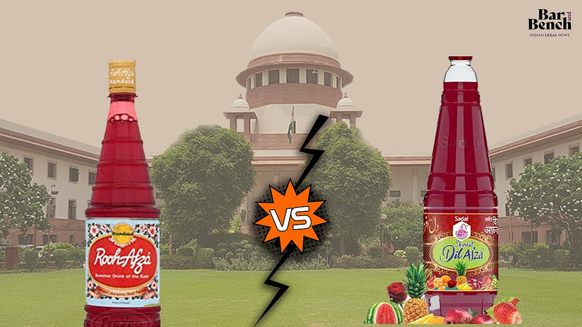 End of Sharbat war? Supreme Court upholds Delhi High Court order restraining sale of 'Dil Afza' after Rooh Afza alleges trademark violation - Vimarsana News