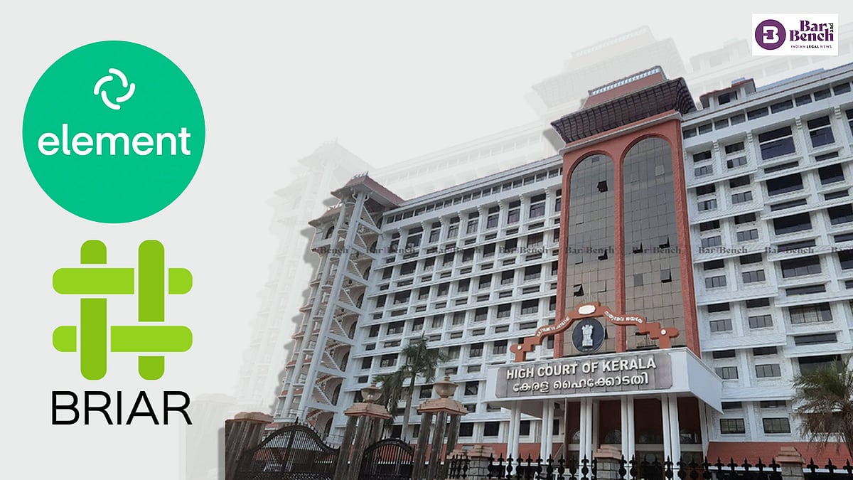 Plea before Kerala High Court by SFLC challenging ban on FOSS messaging platforms Element, Briar - Vimarsana News
