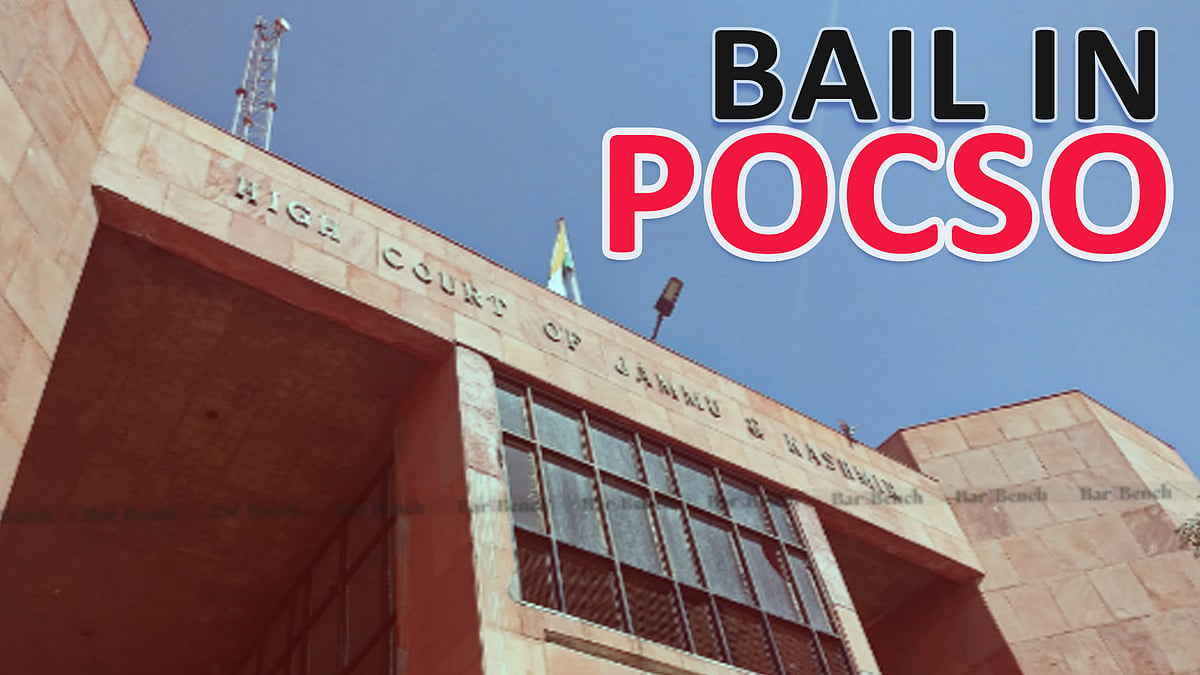 Bail cannot be denied to POCSO accused if victim avoids stepping into witness box: Jammu & Kashmir High Court - Vimarsana News