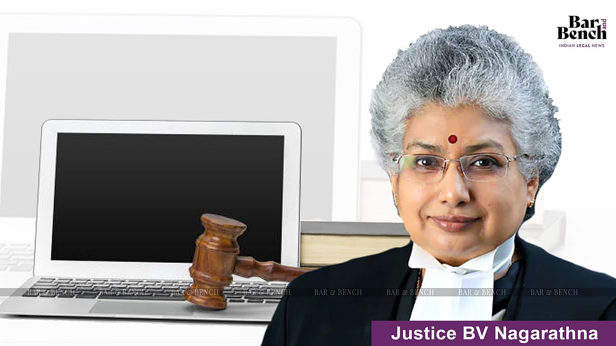 Judges should not snub litigants, lawyers appearing via virtual mode: Supreme Court Justice BV Nagarathna - Vimarsana News