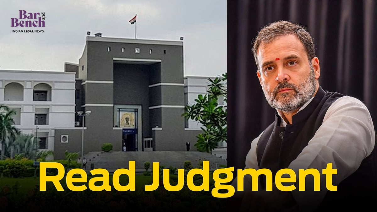 Five grounds on which Gujarat High Court refused to stay conviction of Rahul Gandhi in defamation case [READ JUDGMENT] - Vimarsana News