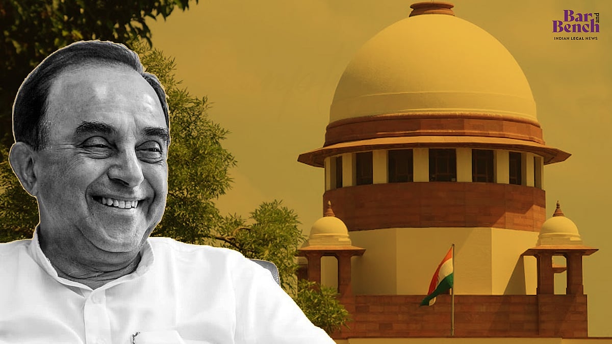 Subramanian Swamy moves Supreme Court against Madras High Court order allowing foreign firm to proceed with defamation suit in Singapore - Vimarsana News