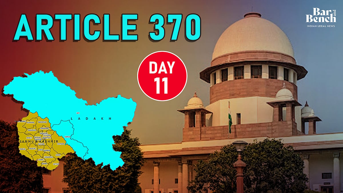 Article 370 case: Scrapped Article 35A took away 3 fundamental rights of non-residents of J&K, says Supreme Court - Vimarsana News