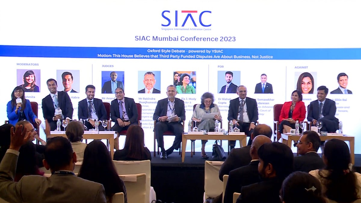 Is third party funding of disputes about business or justice? Legal experts weigh in at SIAC Debate - Vimarsana News