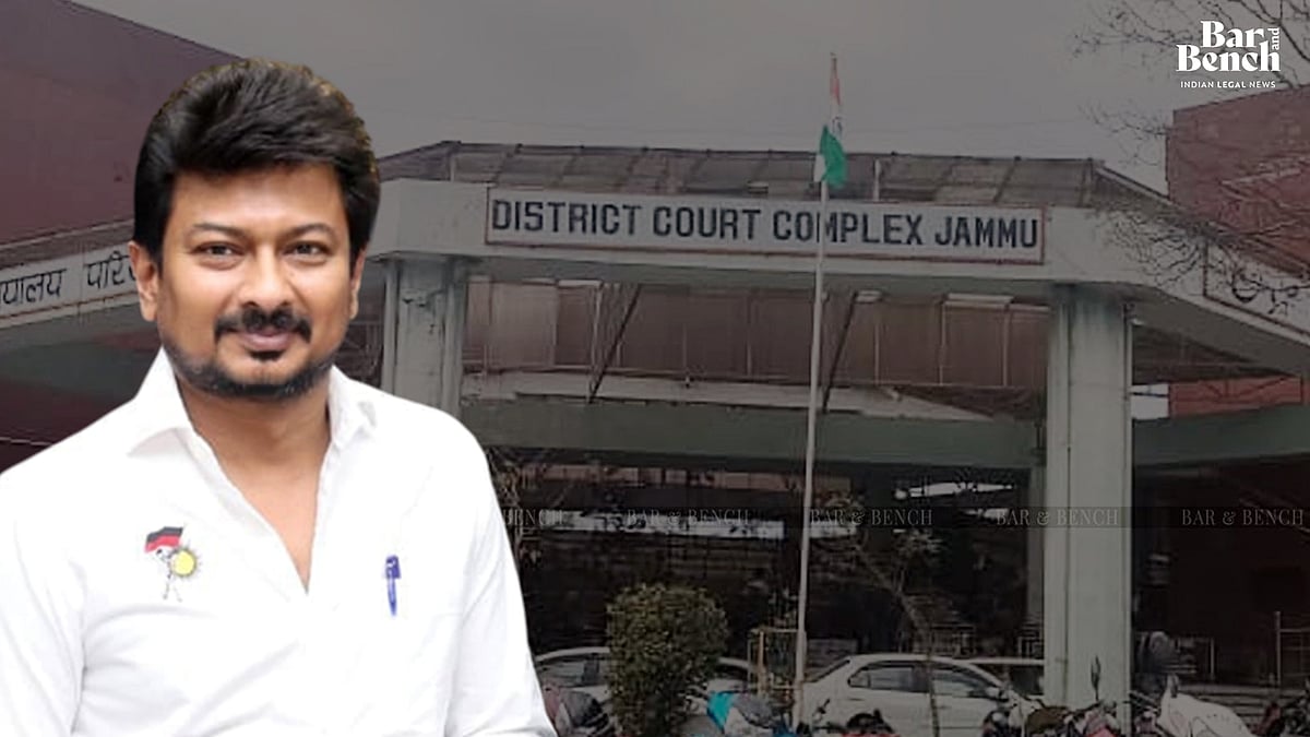 Sanatana Dharma remark: Jammu court orders enquiry in complaint seeking FIR against Udayanidhi Stalin - Vimarsana News