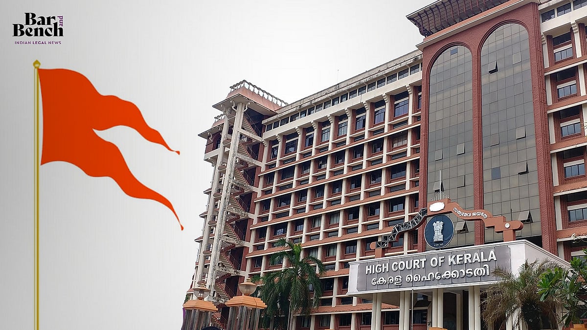 Kerala High Court rejects plea to erect saffron flags at temple, says temples cannot be used for politics - Vimarsana News