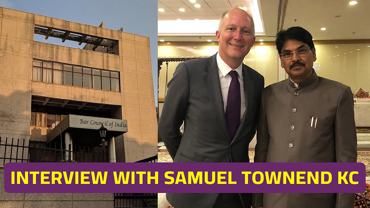 Young Indian lawyers are very keen to practice in international arbitration: Samuel Townend KC - Vimarsana News