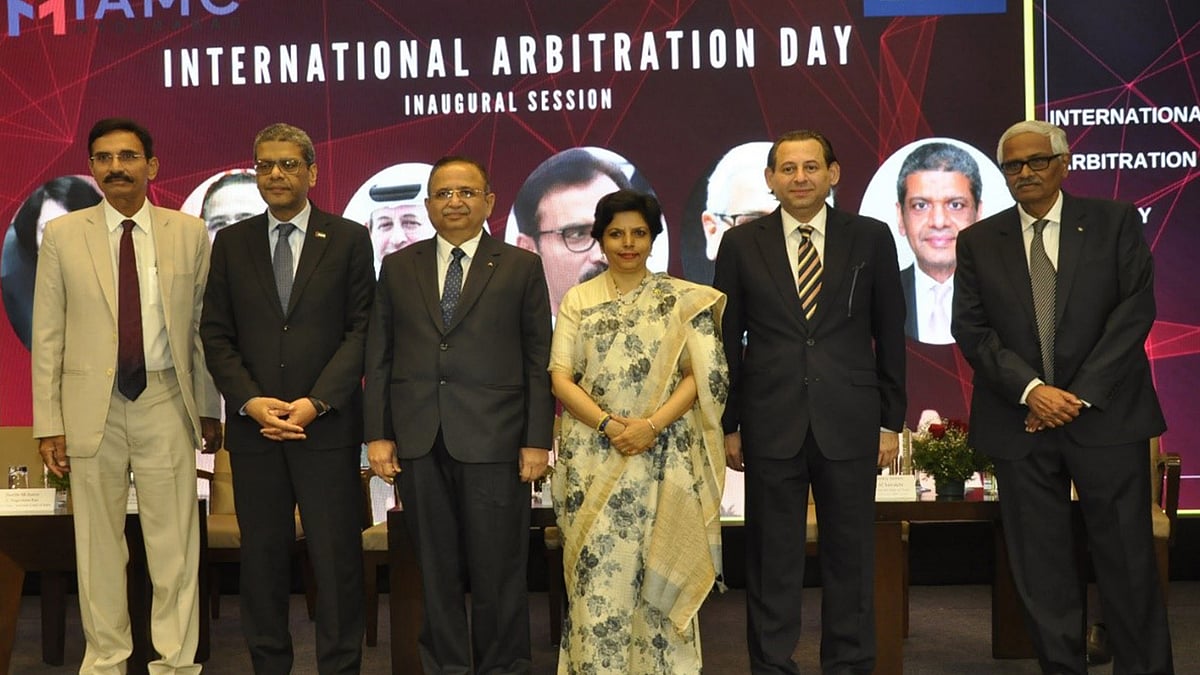 "Let's champion arbitration to build bridges of cooperation among nations" - Justice Alok Aradhe at IAMC International Arbitration Day - Vimarsana News