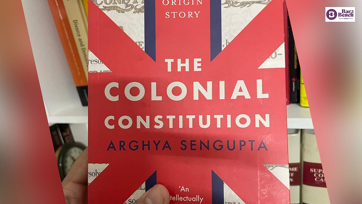 Book Discussion: Fali Nariman, Shekhar Gupta to discuss 'The Colonial Constitution' with author Arghya Sengupta - Vimarsana News