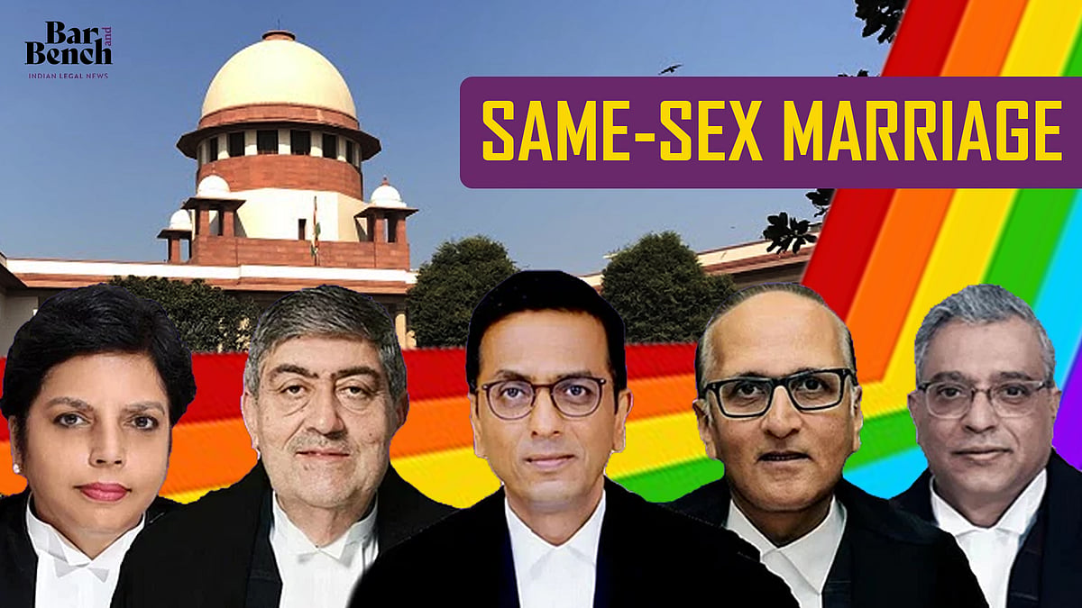 Supreme Court says no to same-sex marriage or civil union; CJI recognizes civil unions in minority opinion - Vimarsana News