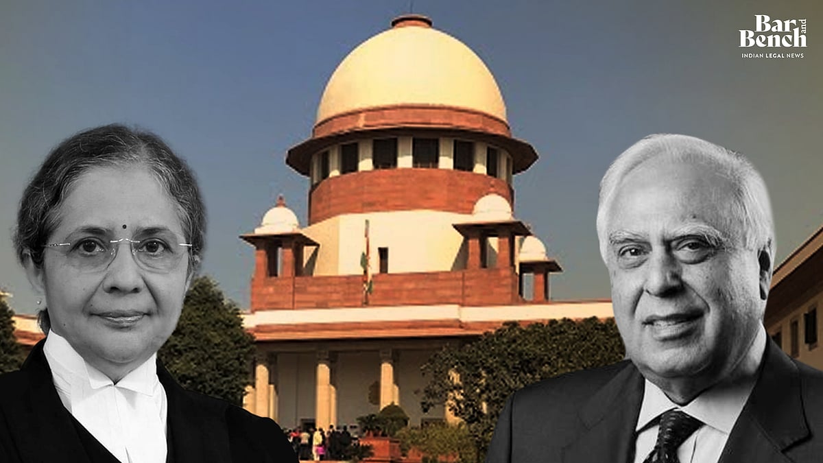 Were you in opposition when PMLA was enforced in 2002? Justice Bela Trivedi asks Kapil Sibal - Vimarsana News