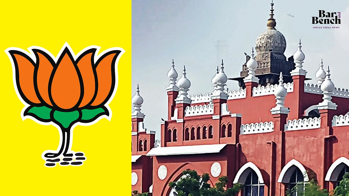 Plea before Madras High Court challenges BJP using lotus as party symbol; says it is a religious one - Vimarsana News