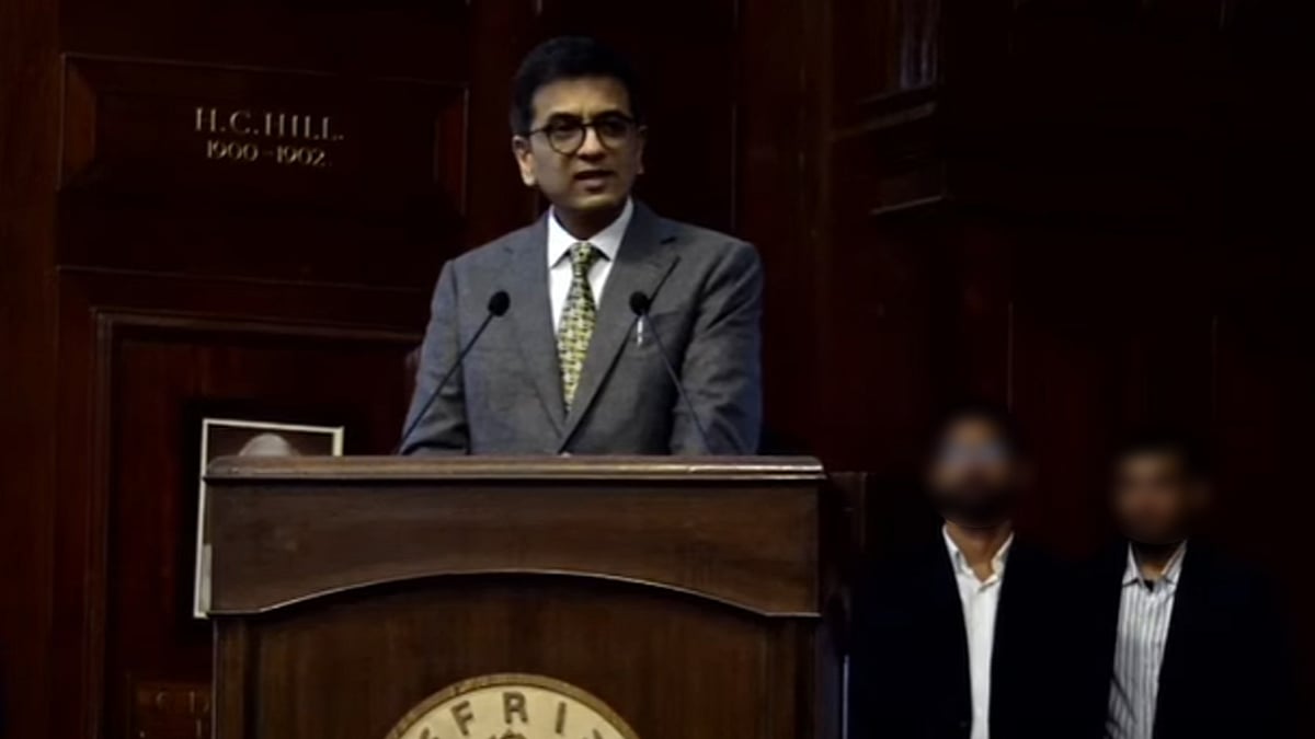 For citizens to feel free in democracy, State must side with weaker sections: CJI DY Chandrachud - Vimarsana News