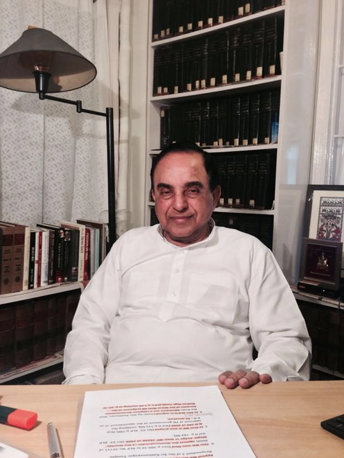 Meet Party in Person – Subramanian Swamy