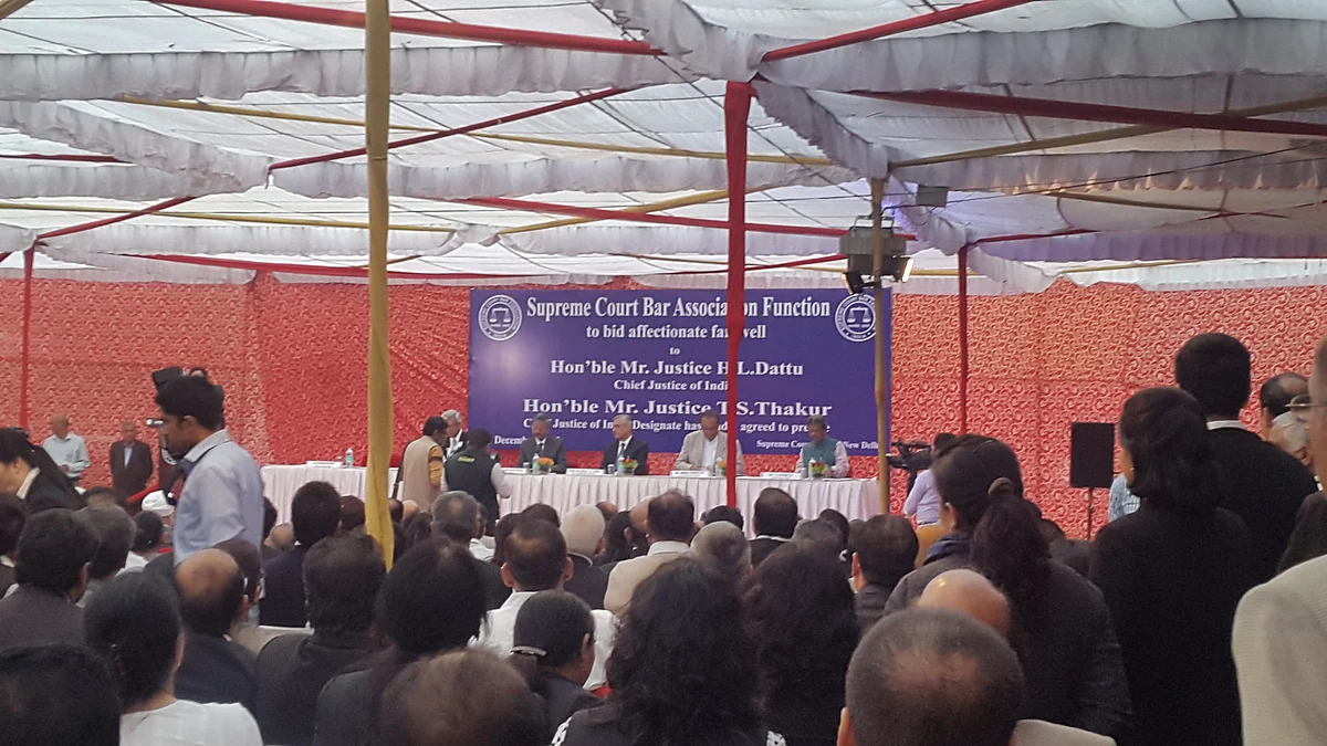 Will help institution regain past glory says CJI Designate TS Thakur