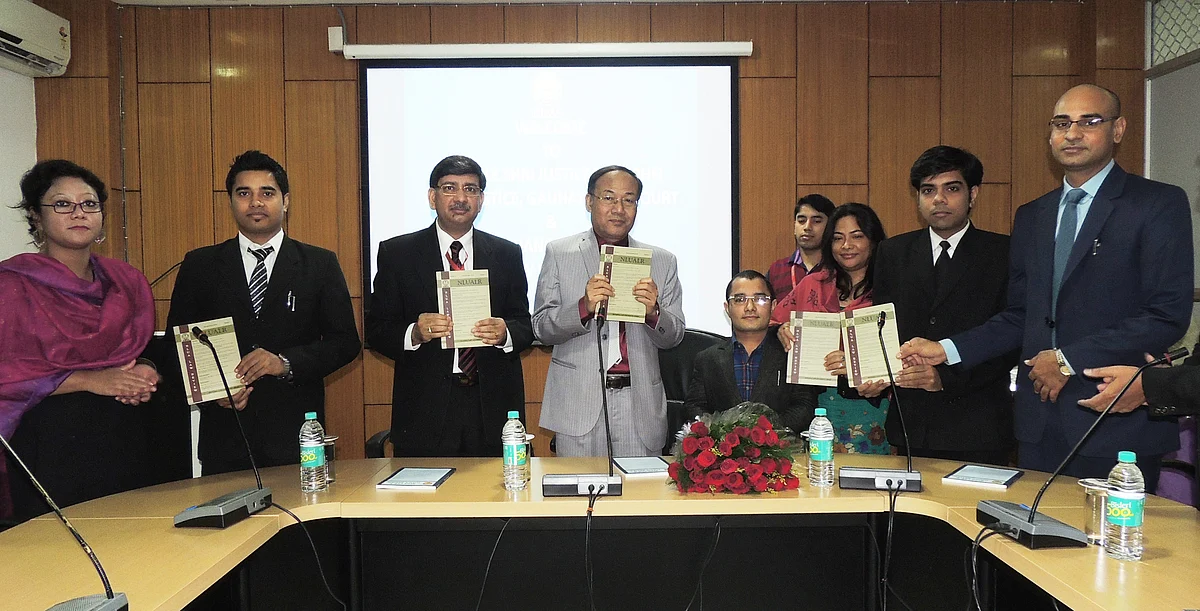 Chief Justice of Gauhati HC launches two NLU Assam journals