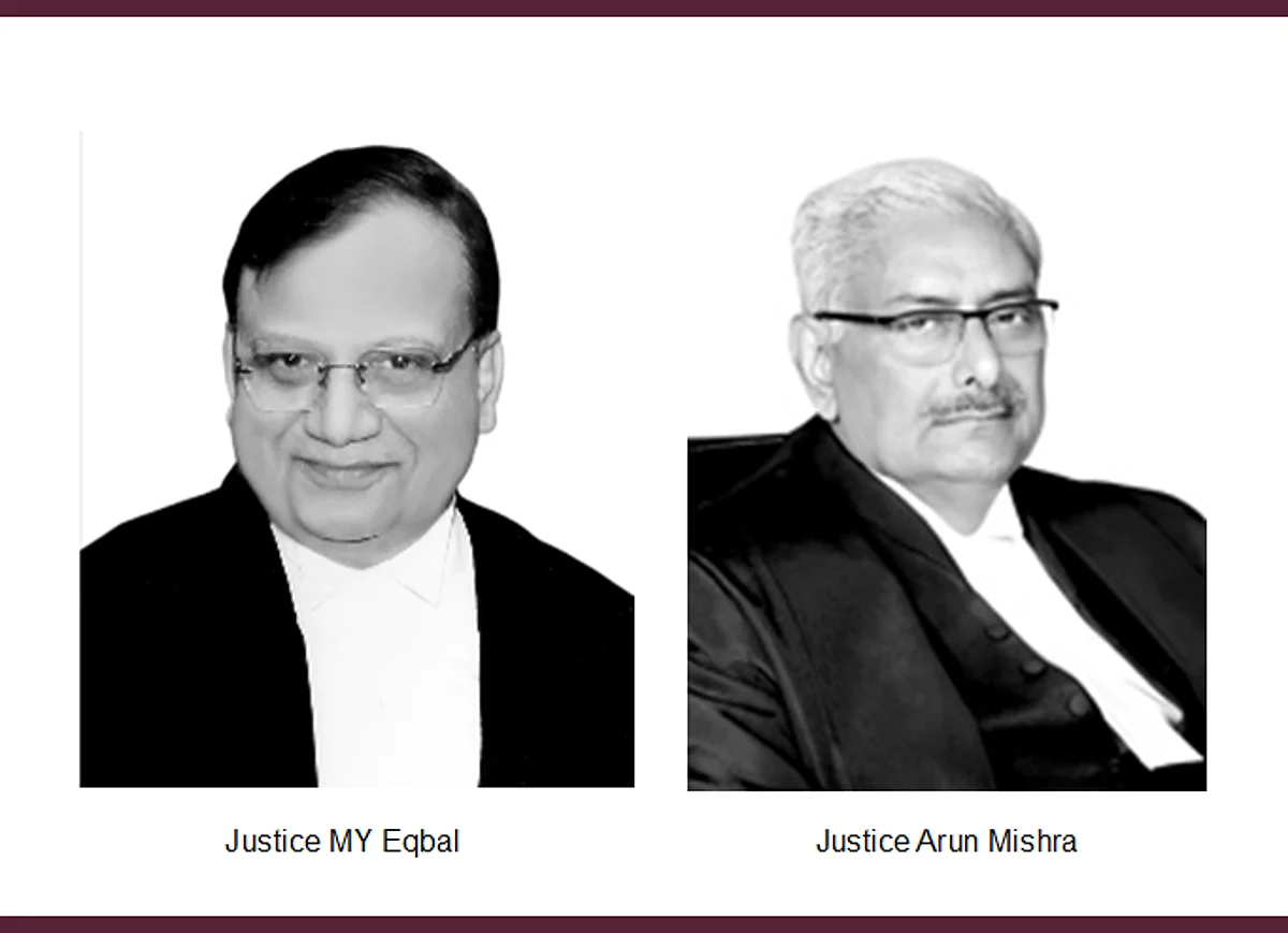 Judge versus Judge: MY Eqbal J. and Arun Mishra J. in verbal duel in open court