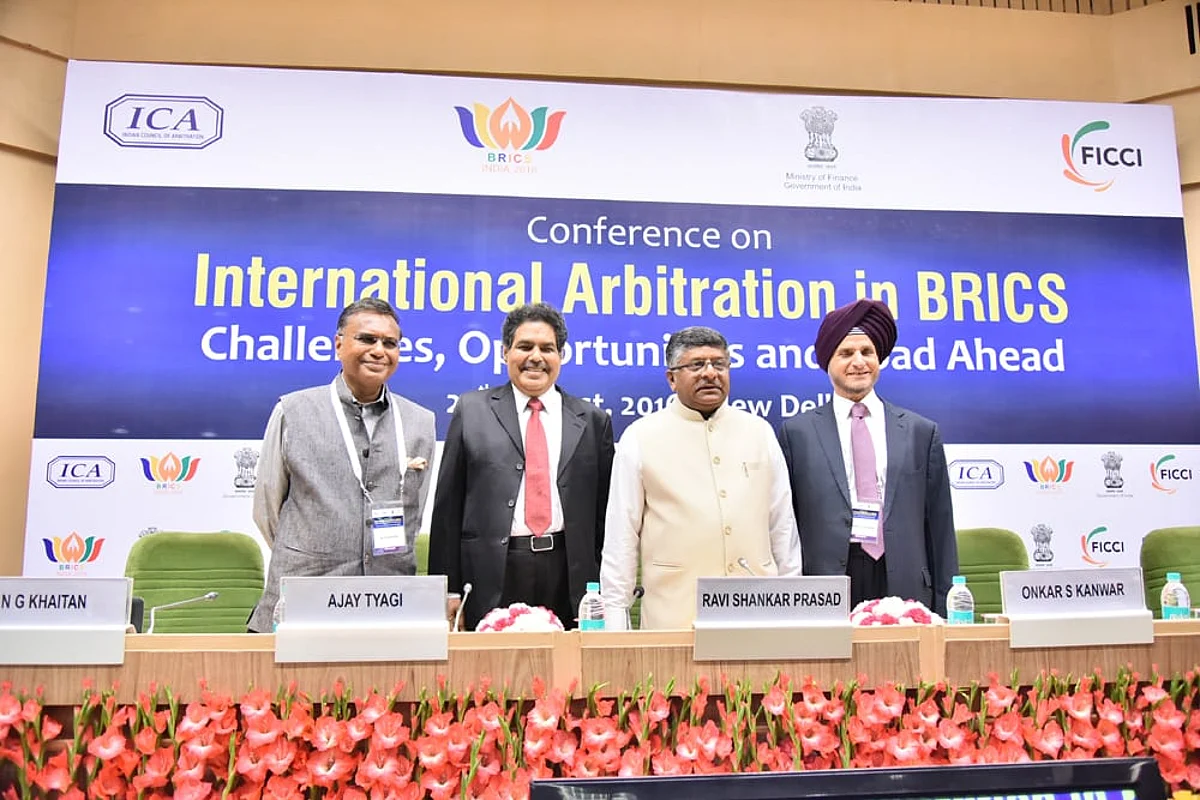 Why do BRICS countries produce so few global arbitrators, asks Law Min Ravi Shankar Prasad