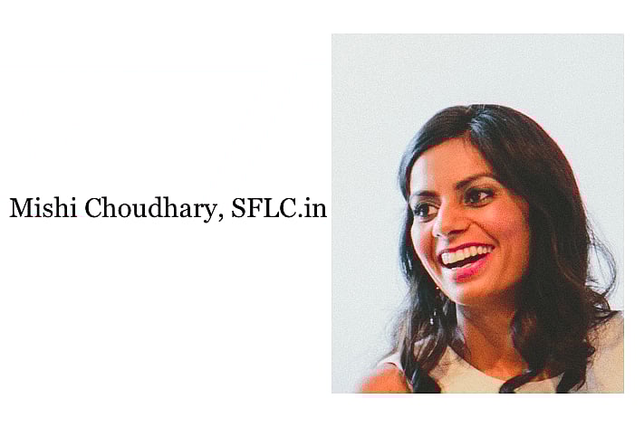 Mishi Choudhary, on the three legged stool: Law, Tech & Policy