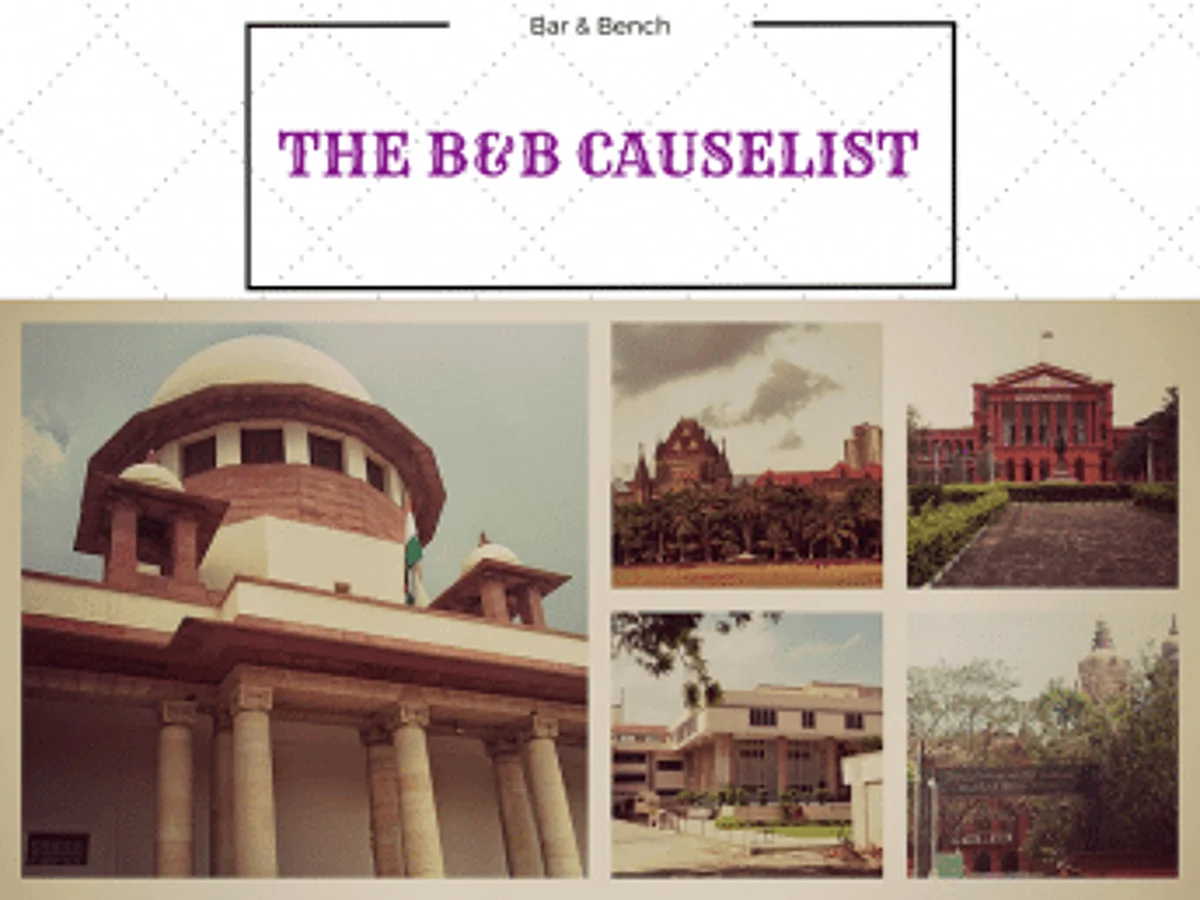 The B&B Causelist #170: Cases we track today