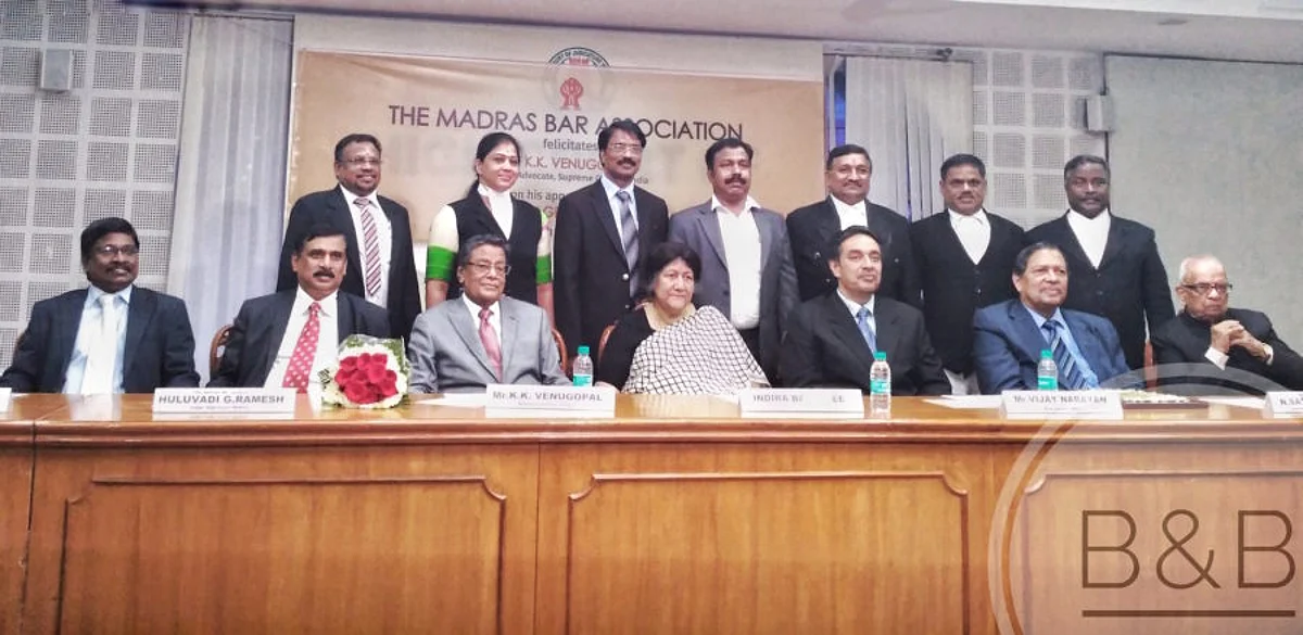 “KK Venugopal never sought the office of AG, the office sought him”: Madras Bar