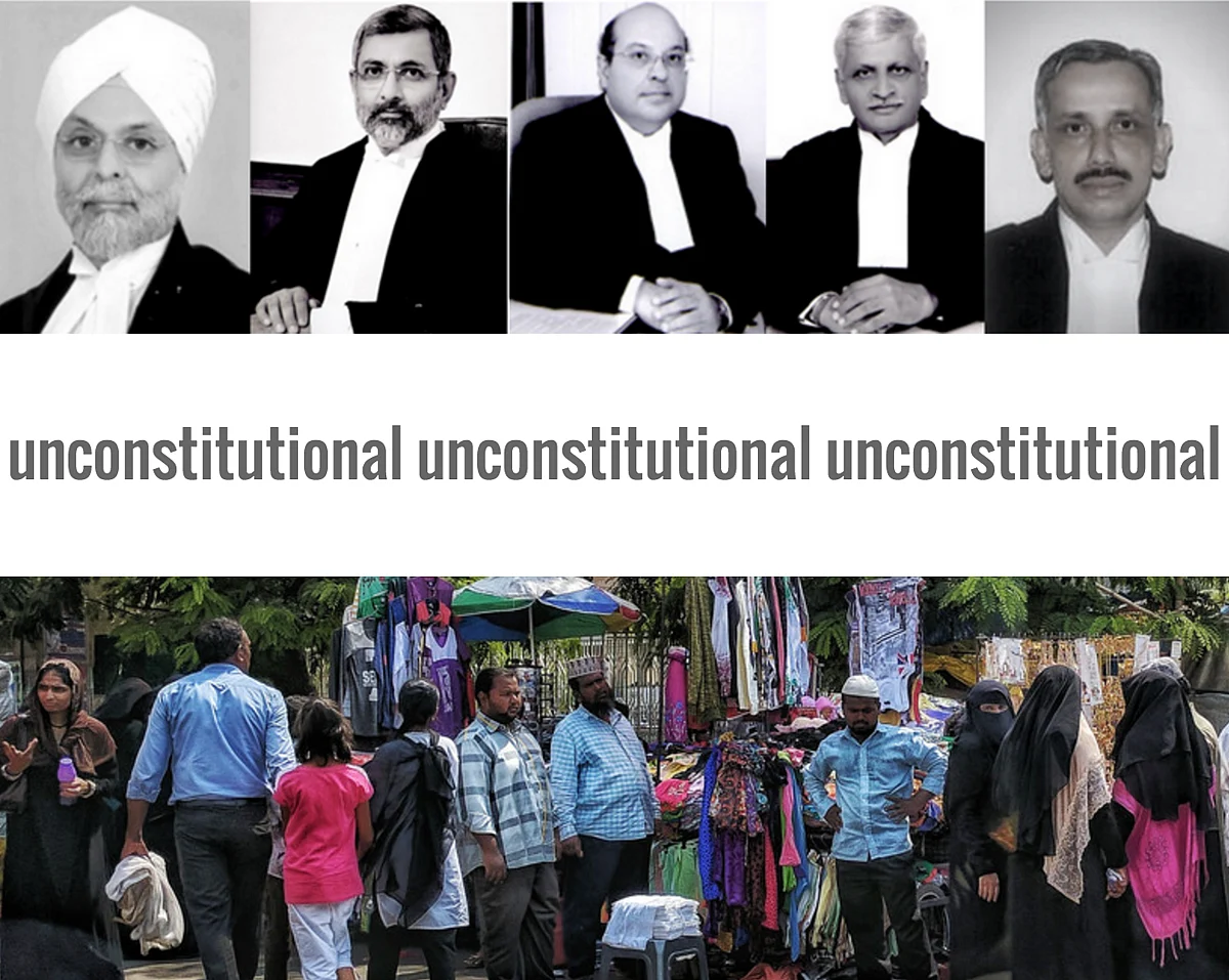 Unconstitutional, unconstitutional, unconstitutional: SC strikes down Triple Talaq by 3:2 majority
