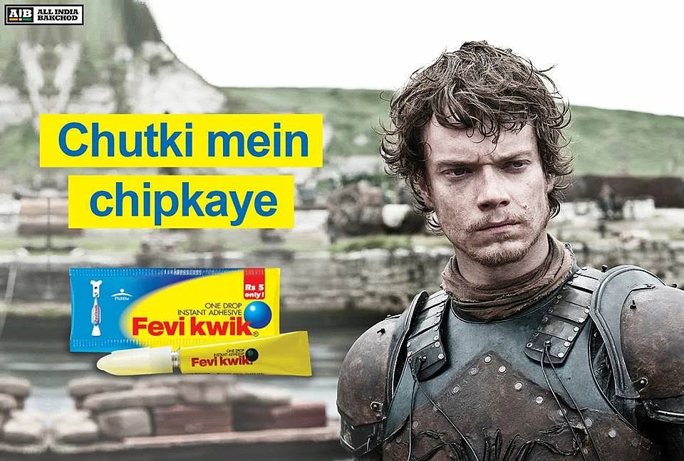 Source: <a href="https://www.facebook.com/IndiaBakchod/photos/a.1089725584404768.1073741847.372440236133310/1089726294404697/?type=3&theater">AIB Facebook page</a>