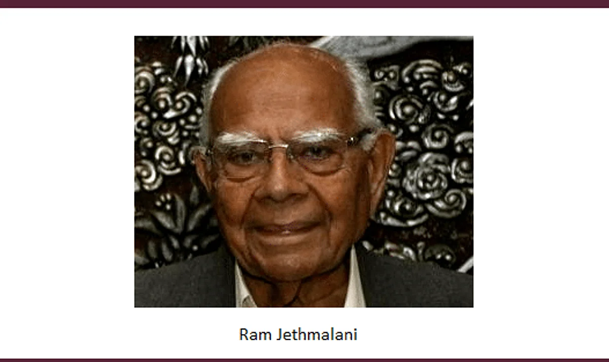 Ram Jethmalani calls it quits, after more than 75 years at the Bar
