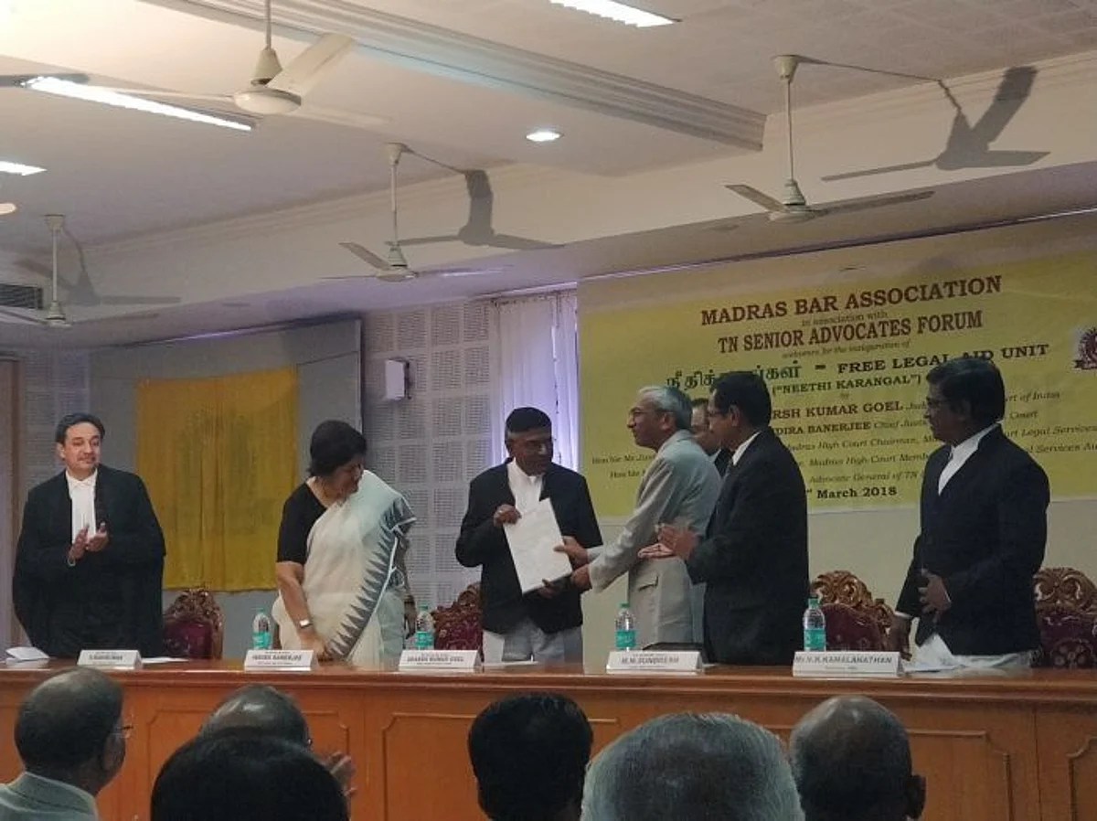 Legal Aid Clinic Neethi Karangal launched in Madras High Court