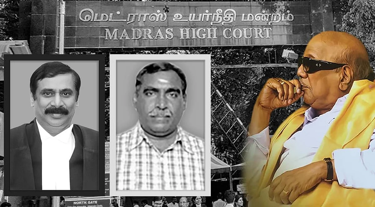 Madras HC allows plea for burial of DMK leader Karunanidhi at Marina Beach