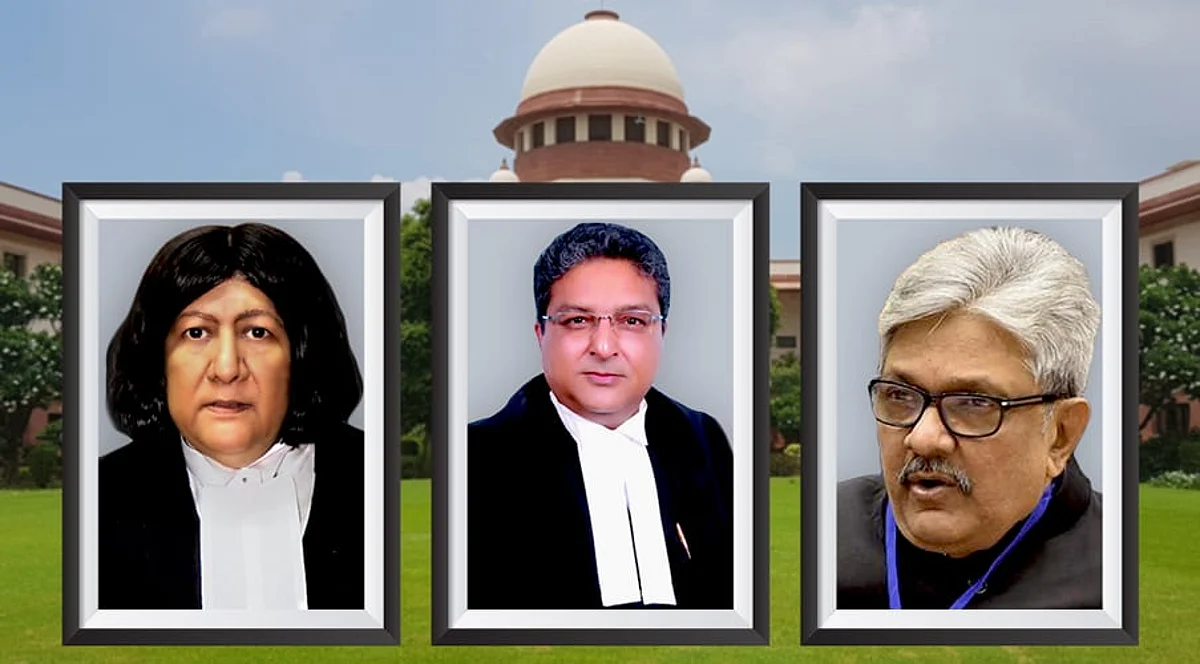 Justices Indira Banerjee, Vineet Saran, KM Joseph sworn in as Supreme Court judges