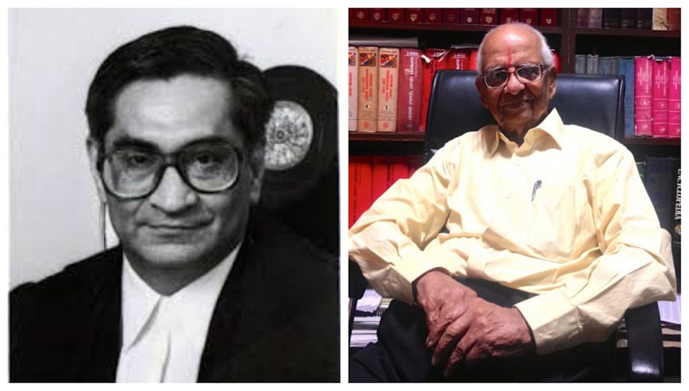 Justice SN Variava and former Attorney General for India, K Parasaran