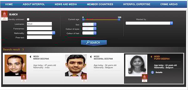 <em>Nirav Modi’s family is the latest on the list of Interpol Red Corner Notices</em>
