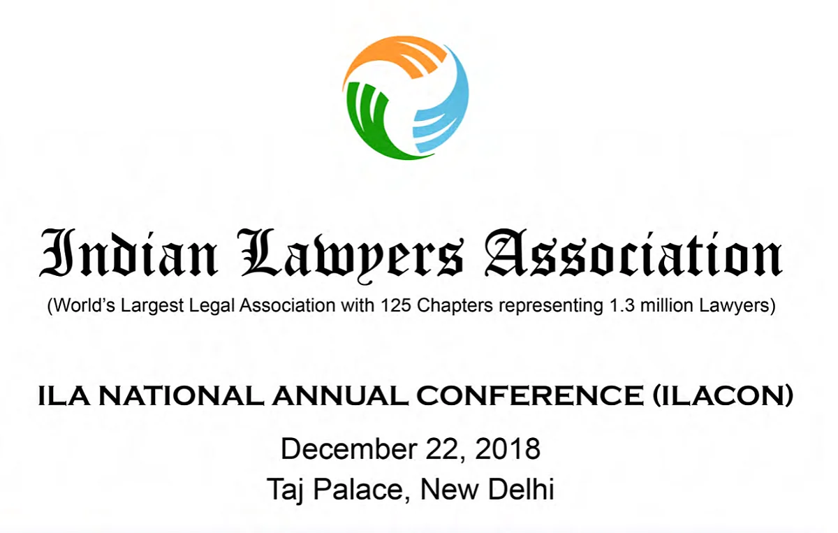 Indian Lawyers Association to host its first Annual National Conference tomorrow