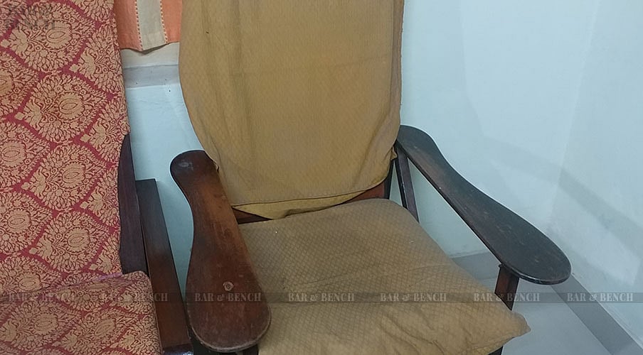 Chair used by Kunhirama Menon