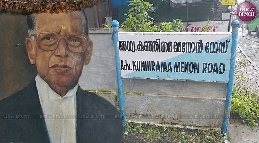 Kerala’s acclaimed Trial Lawyer, late Advocate Kunhirama Menon