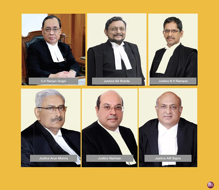 Six seniormost Judges of the Supreme Court