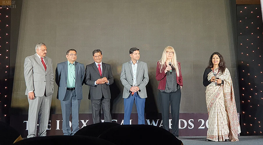 Jury Members (LtoR: Rajeev Uberoi, Pramod Rao, Mysore Prasanna, Vivek Mittal, Valerie Bowles and Lashika Joshi)