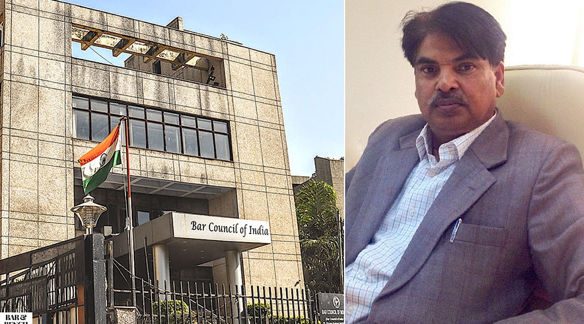 Manan Kumar Mishra elected chairperson of Bar Council of India unopposed for 6th time - Vimarsana News