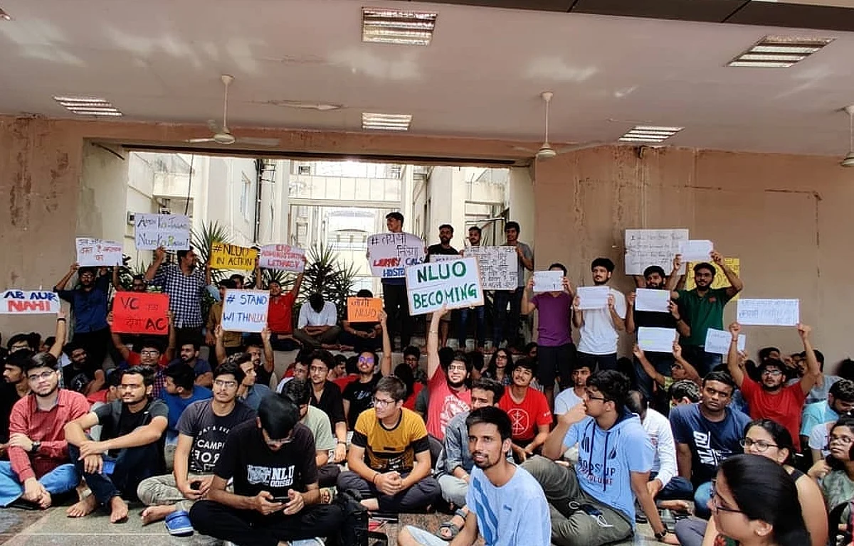 NLU Odisha students commence indefinite protest citing chronic maladministration, arbitrary fee hike