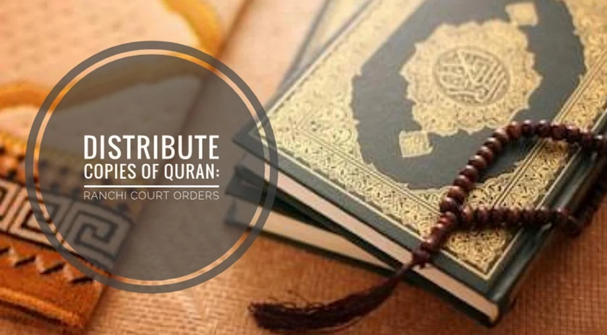 Ranchi Court directs woman arrested for objectionable Facebook post to distribute copies of the Quran