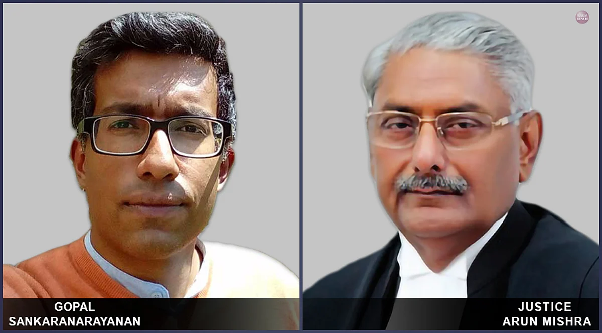 Land Acquisition Cases: Gopal Sankaranarayanan walks out of Justice Arun Mishra’s Court after contempt threat