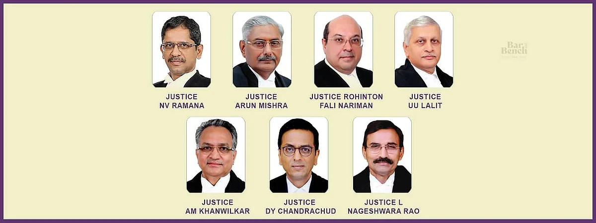 एससी के 7 न्यायधीशो की समिति का कहना है कि प्रयोगात्मक आधार पर 3 बड़े न्यायालयो को भौतिक सुनवाई के लिए तैयार किया जाना चाहिए