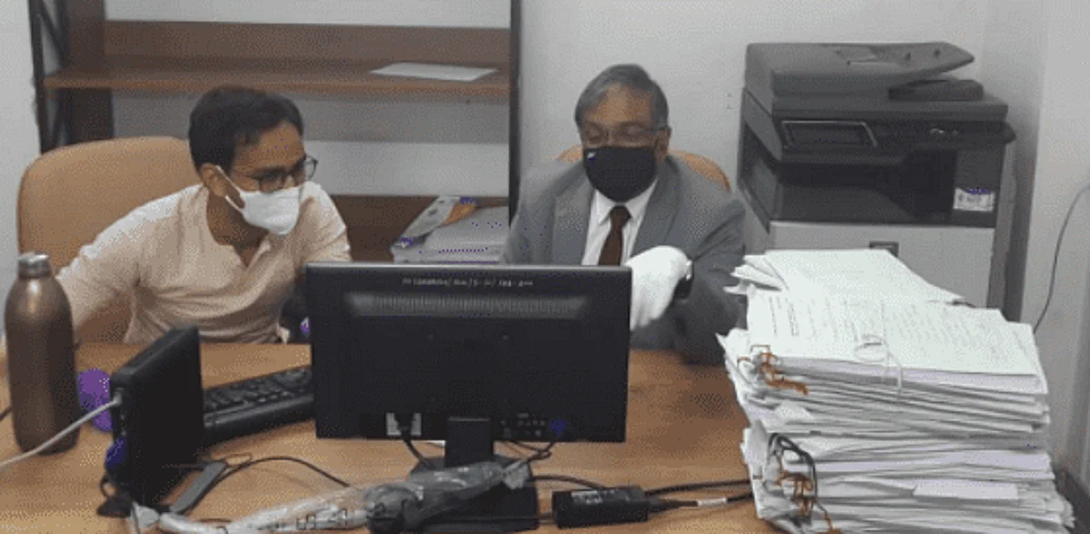 मुख्य न्यायाधीश विक्रम नाथ ने गुजरात उच्च न्यायालय में फाइलिंग विभाग का अचानक निरीक्षण किया