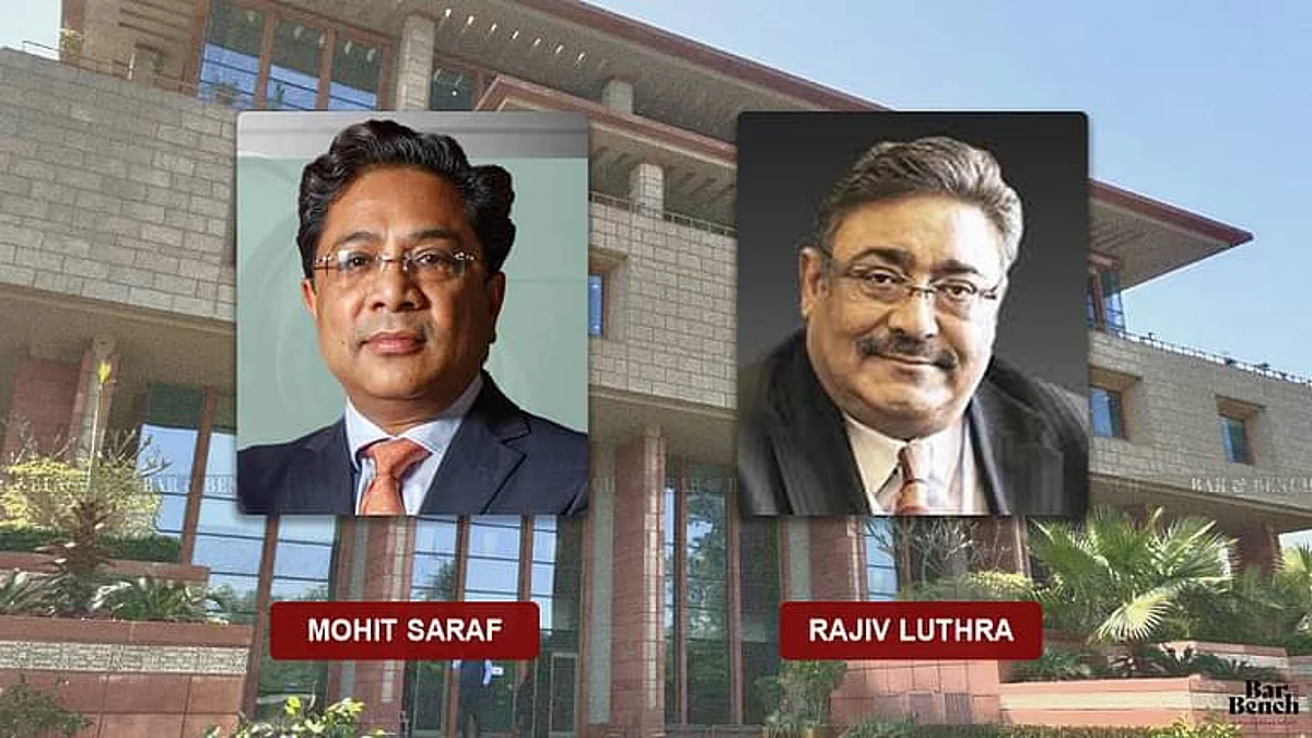 Mohit Saraf and Rajiv Luthra