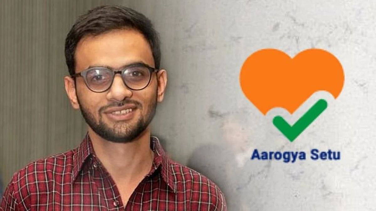 Umar Khalid and aarogya setu