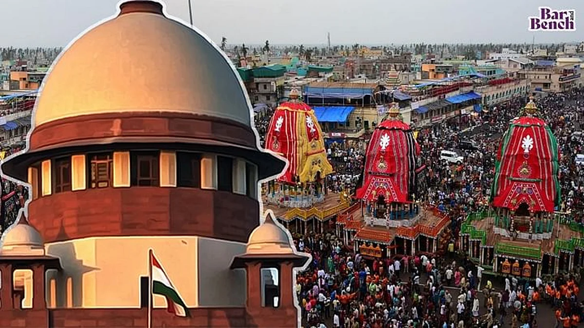 आशा है भगवान अगले साल रथयात्रा की अनुमति देंगे: SC ने यात्रा को पुरी तक सीमित के ओडिशा के आदेश के खिलाफ याचिकाओ को खारिज किया