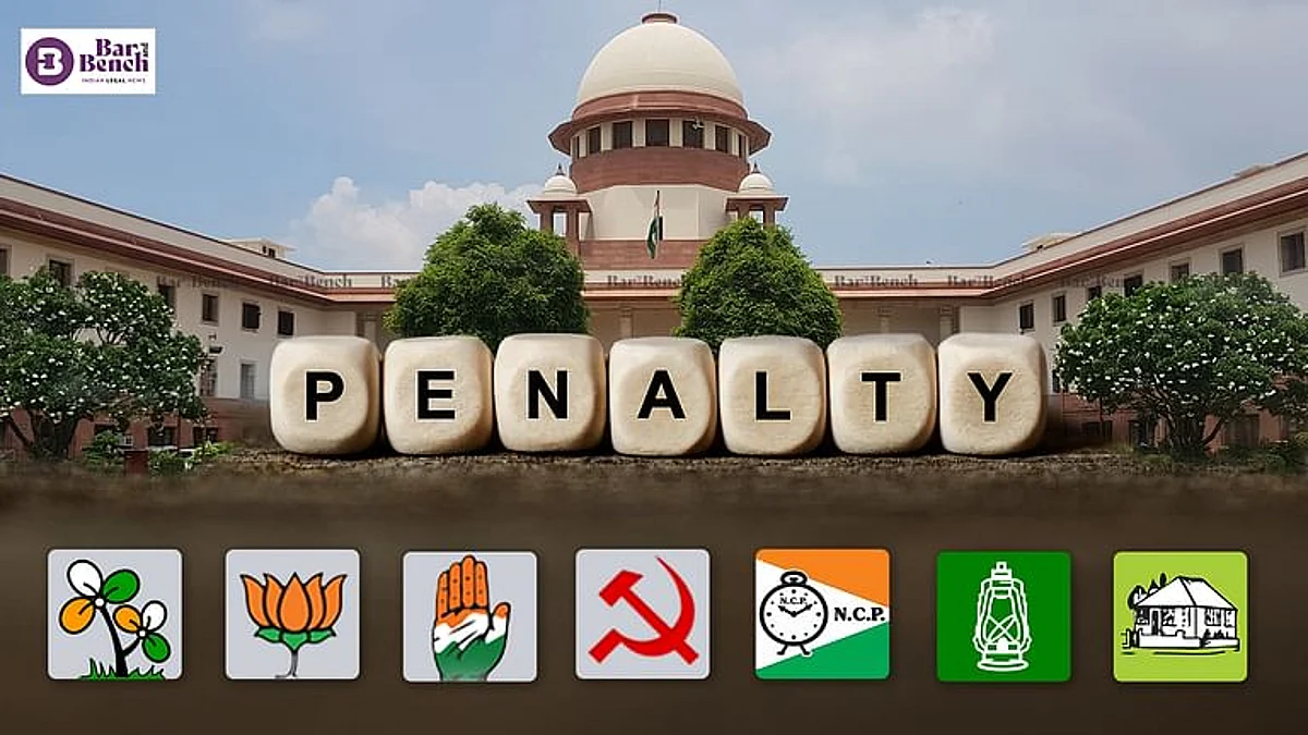 SC ने बिहार विधानसभा चुनाव में उम्मीदवारों के आपराधिक इतिहास का खुलासा नहीं करने के लिए 8 राजनीतिक दलों पर जुर्माना लगाया
