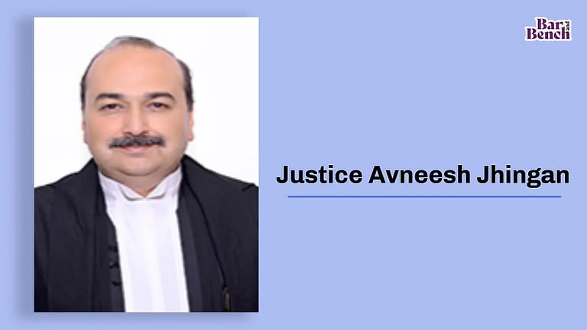 Justice Avneesh Jhingan